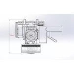 Moteur de générateur hybride 7000W générateur 12S-14S adapté 22L 22KG système de moteur agricole longue endurance avion RC VTOL bricolage